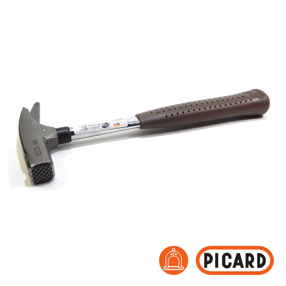 Handwerkzeuge :: Hämmer :: Latthämmer :: Picard 298 Latthammer geraut 600 g  ( 0029810 ) traditioneller 1 Komponenten Griff DIN 7239