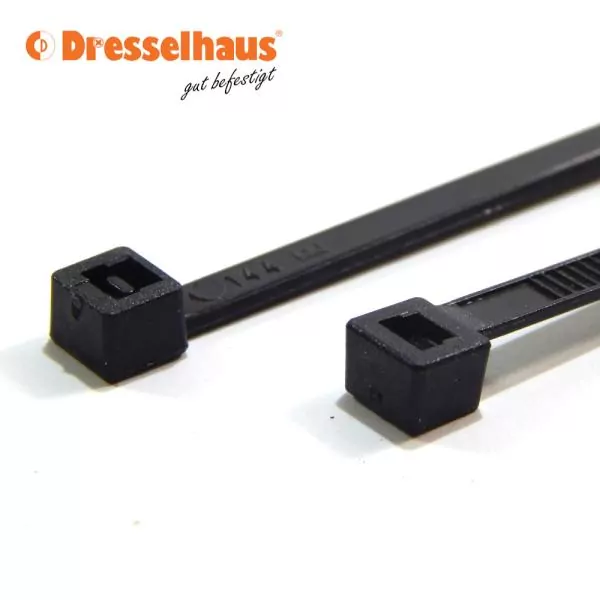 Kabelbinder Nylon schwarz PA 6.6