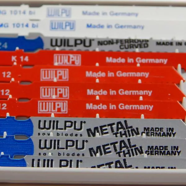 Stichsägeblätter 10er Set Metall T-Schaft WILPU - Made in Germany